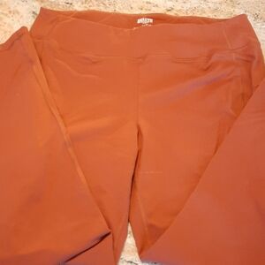 Duluth Trading Co Rust-Tone High Waist Leggings